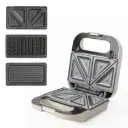 Appareil 3 en 1 gaufres, croques et grill